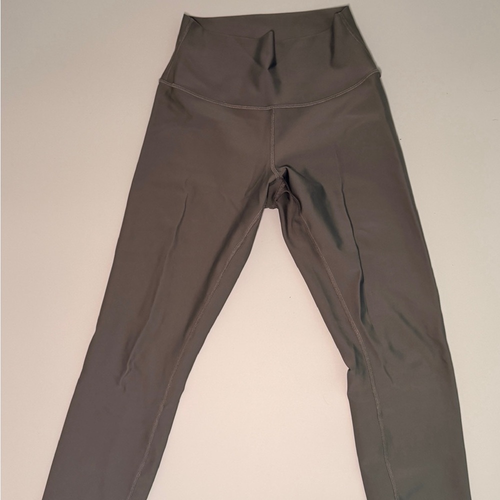 ALO Airlift High Waist Midi Legging in Shadow Grey